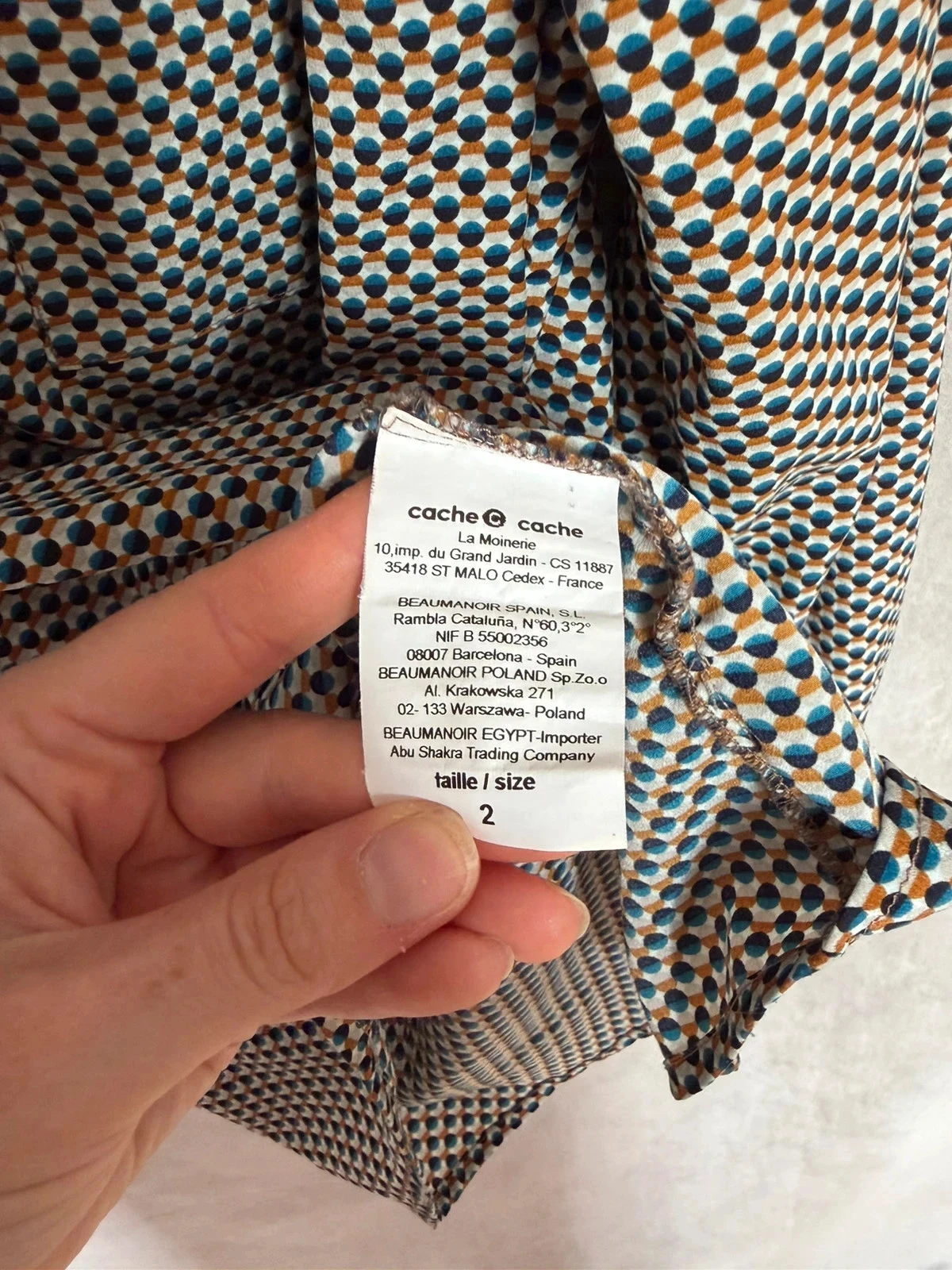 Jolie blouse taille 2 – photo 3